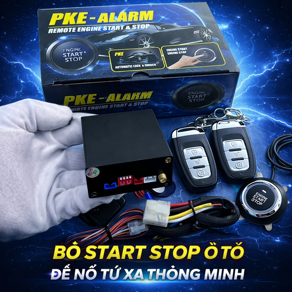 Bộ Đề Nổ Ô Tô Từ Xa Start Stop – Kết Nối App Điện Thoại, Phiên Bản Vỏ Nhôm Cao Cấp Loại Xịn, đồng hồ treo tường