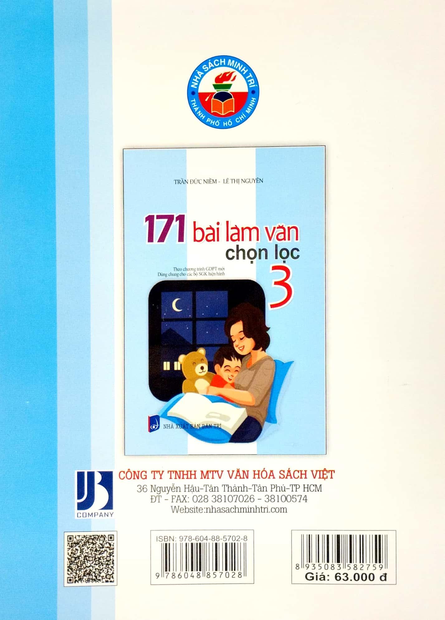 171 Bài Làm Văn Chọn Lọc 3