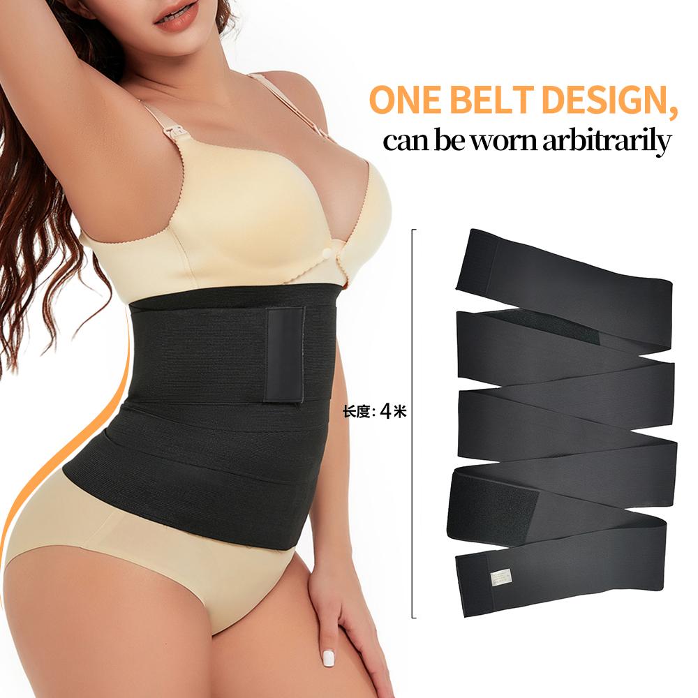 Băng Quấn Eo Huấn Luyện Shaperwear Thắt Lưng Nữ Giảm Béo Bụng Đai Corset Top Co Giãn Ban Nhạc Tập Toàn Thân