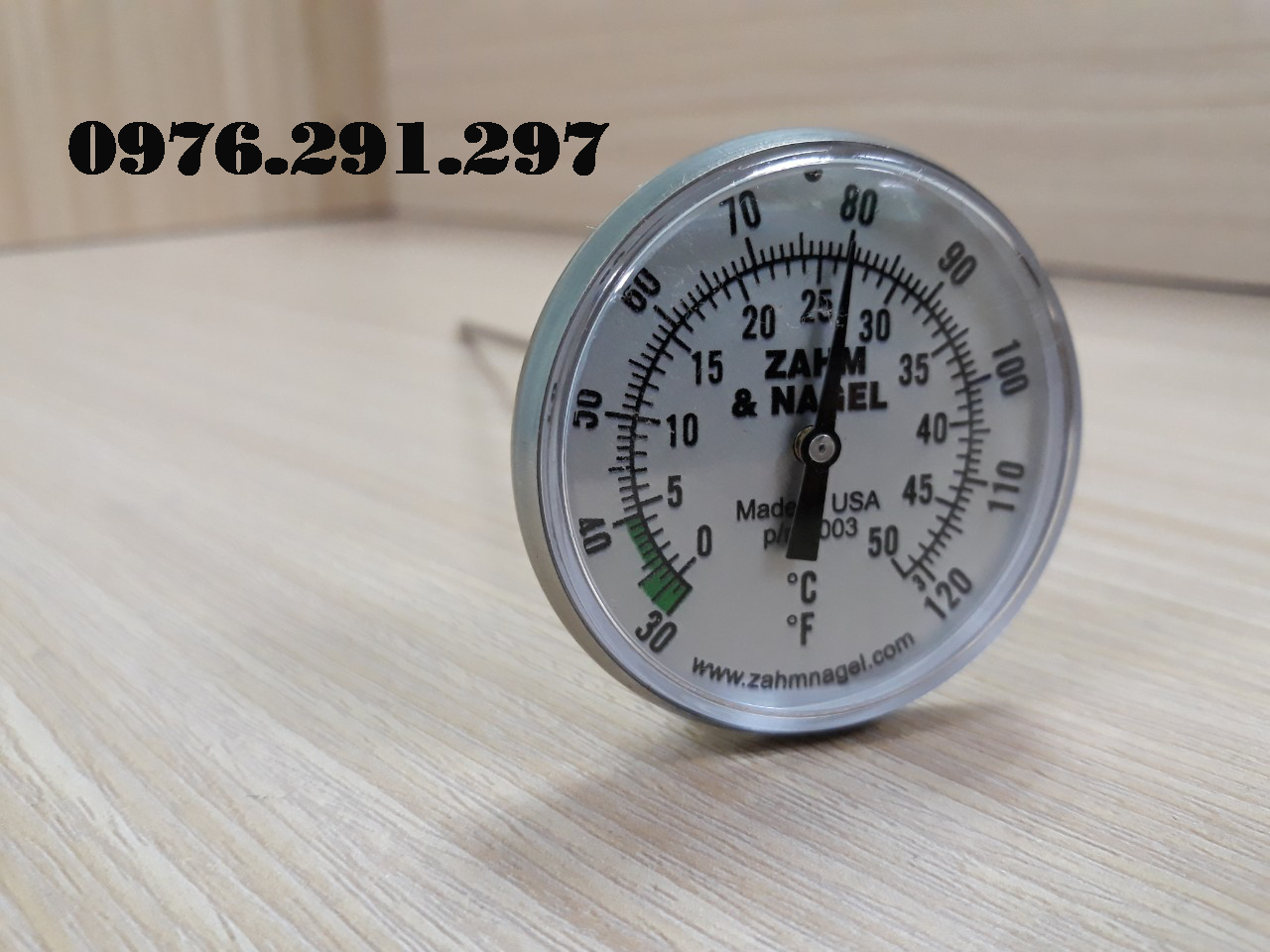 Nhiệt kế lưỡng kim 6003 Zahm Nagel USA