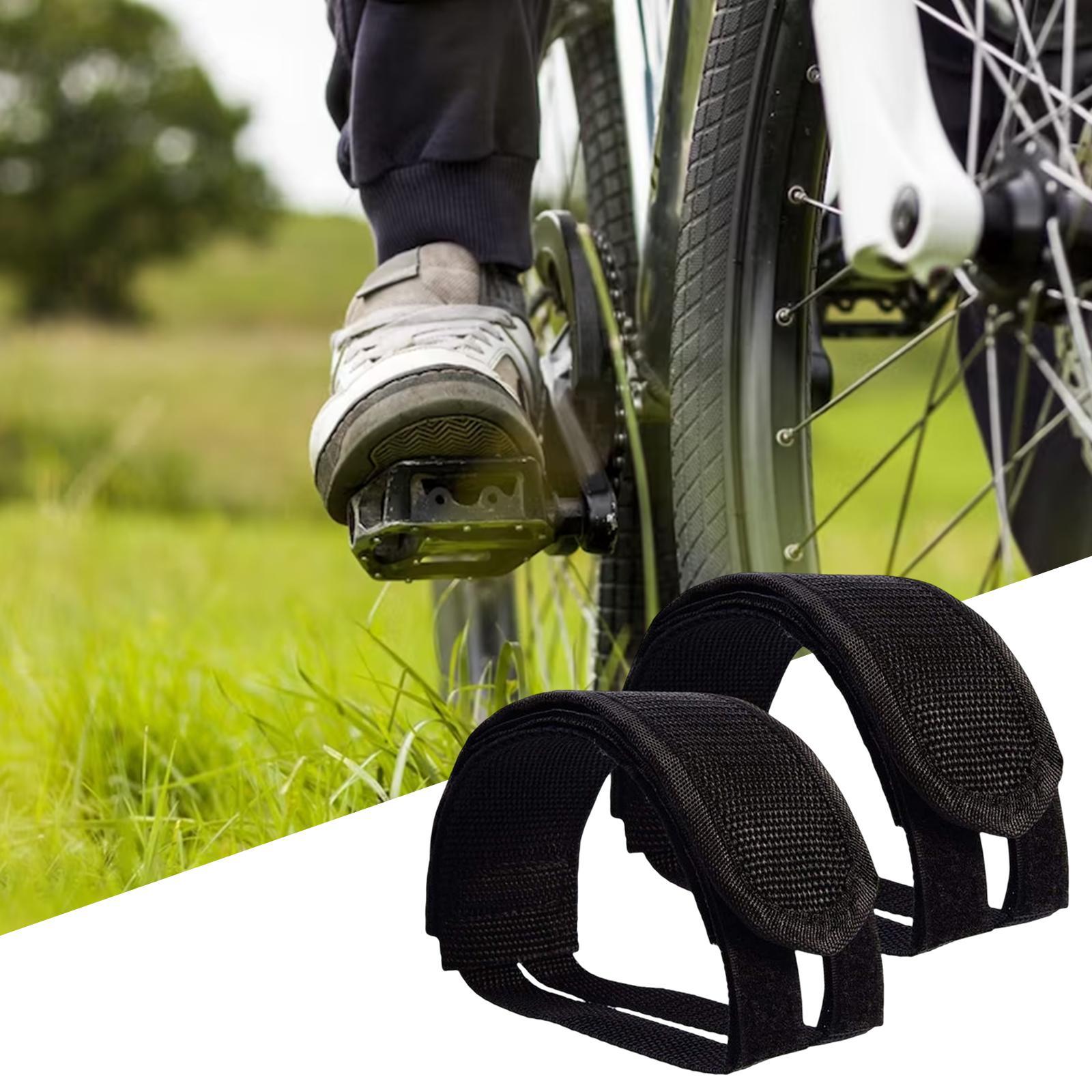 Practical Bike Pedal Band Elastic Strap Foot Retention Straps for Riding Exercise