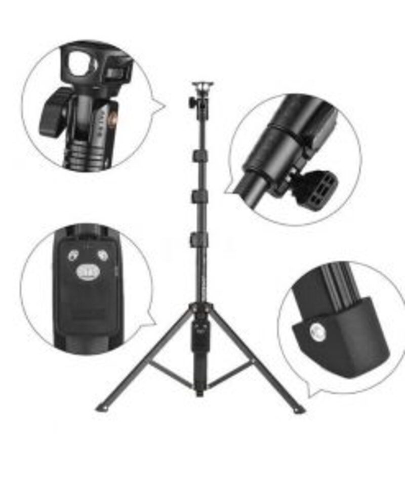 Tripod/ Gậy chụp ảnh Yunteng 1388/1388L gắn được điên thoại, máy ảnh kèm remote từ xa - Hàng chính hãng