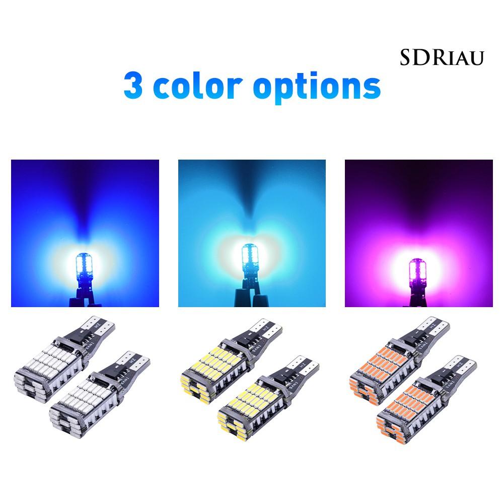 2 Bóng Đèn Led T15 W16W / 921 / 912 Cho Xe Hơi