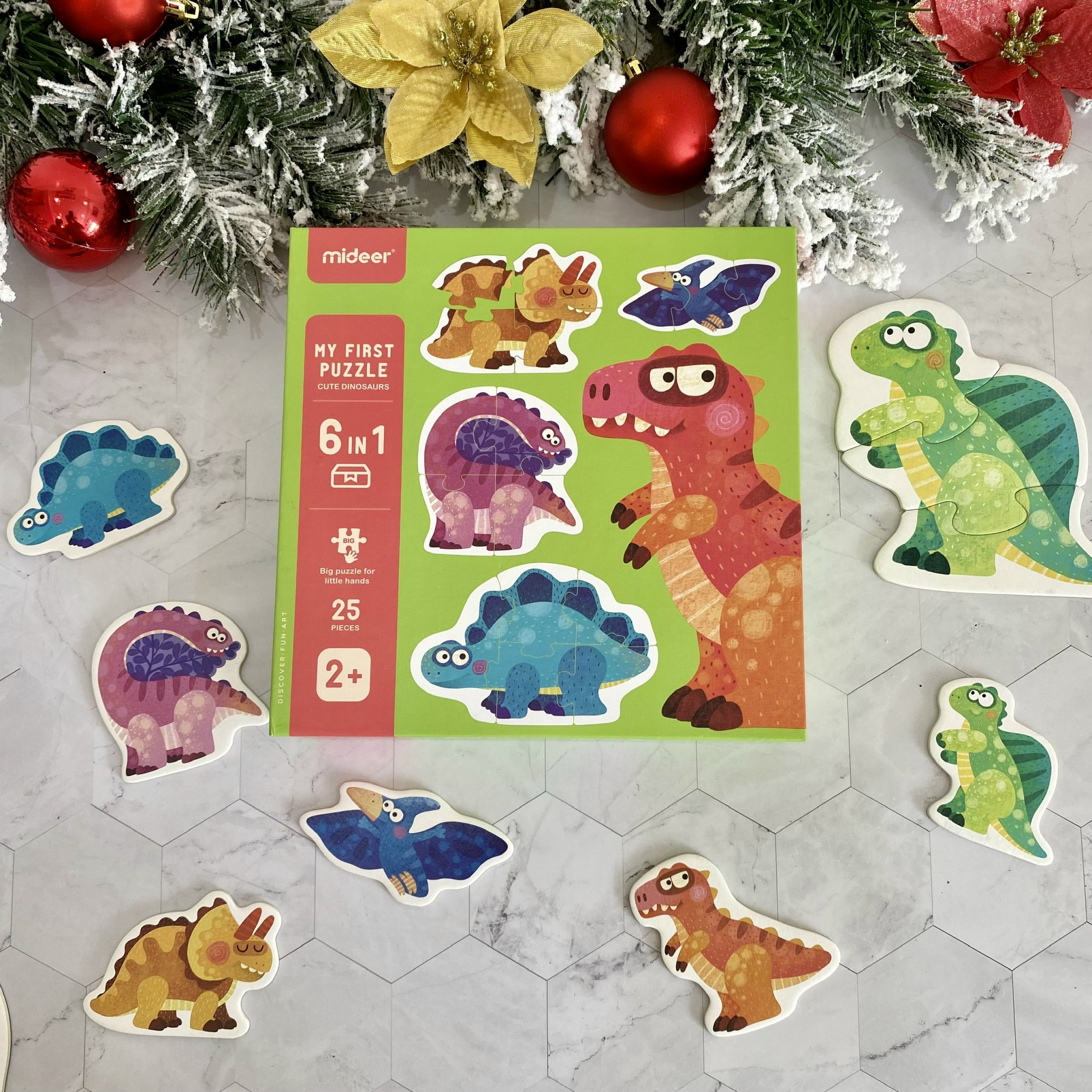 Đồ Chơi Xếp Hình Cho Bé Mideer My First Puzzle, Đồ Chơi ghép hình Phát Triển Trí Tuệ Cho Bé 2,3,4 Tuổi Nhiều Chủ Đề