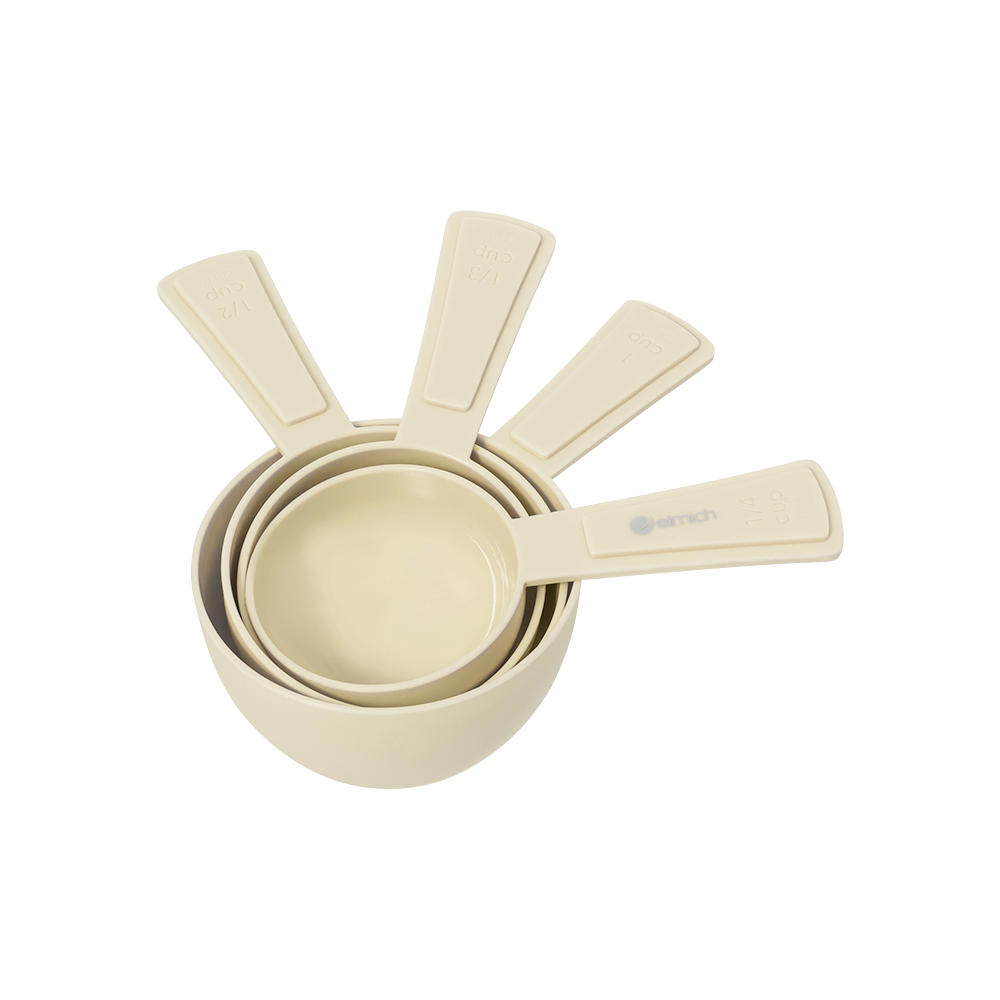 Bộ Cốc Đong 4 Chiếc Elmich EL0276 Nhiều Dung Tích, Hàng Chính Hãng, Không BPA, Có Vạch Chia- JoyMall