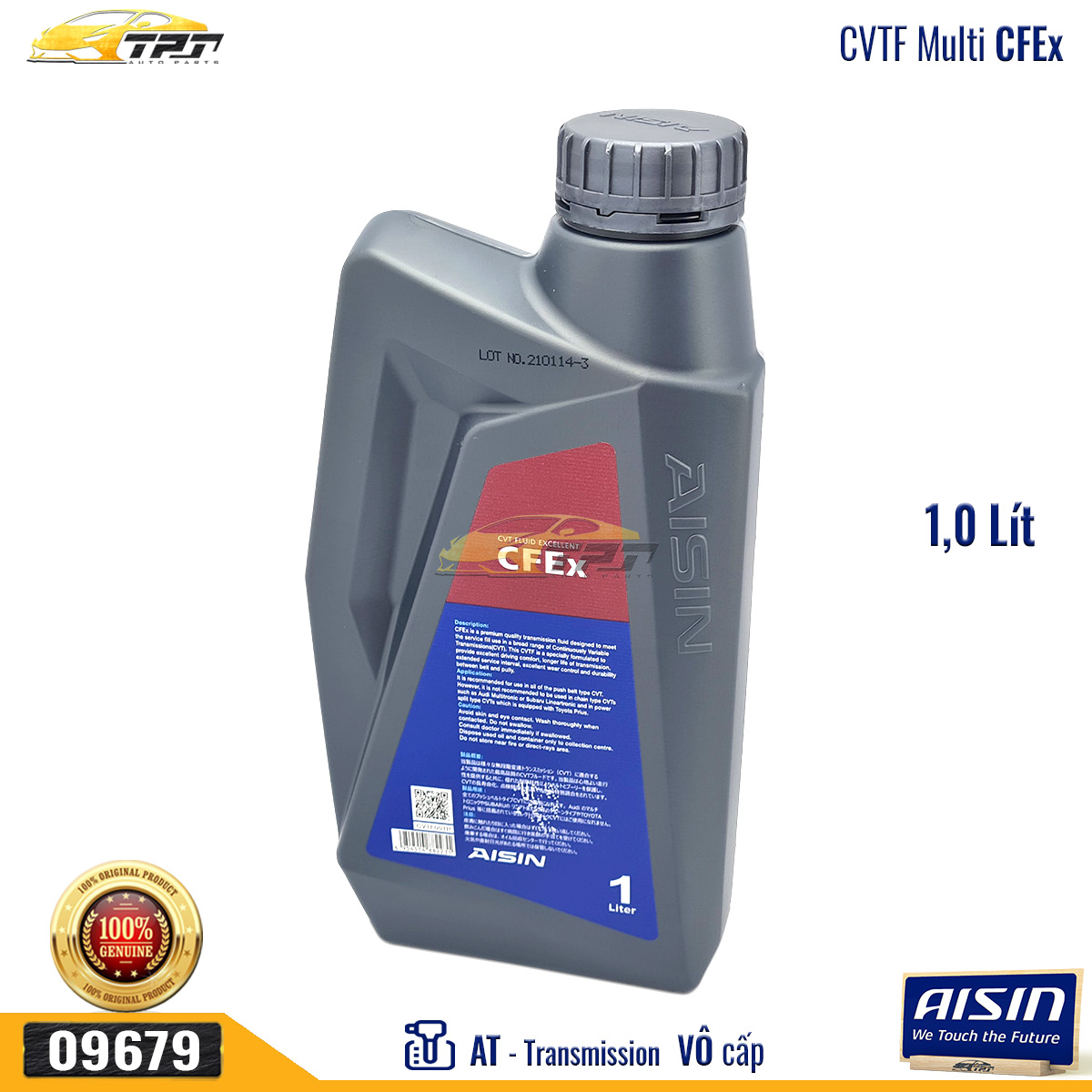 CFEx Nhớt Hộp Số Tự Động Vô Cấp CVTF Multi (1 Lít) AISIN - Japan