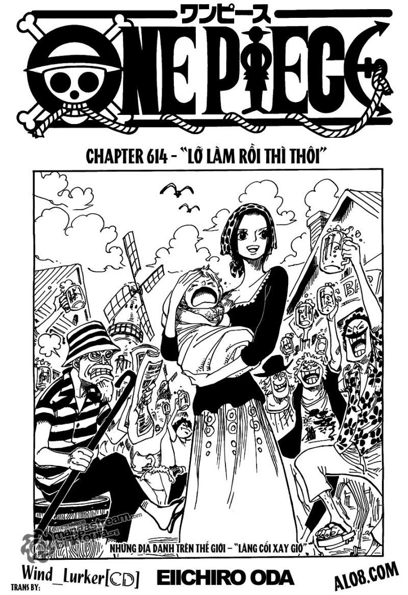 đảo hải tặc - one piece chapter 614 1