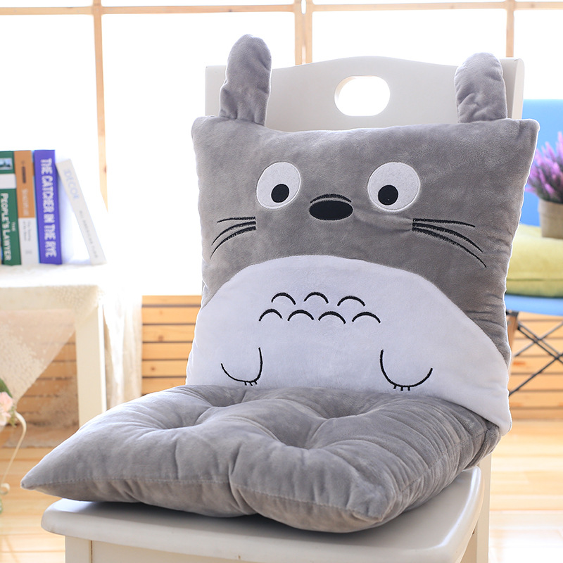 Gối Tựa Lưng Đệm Lót Ghế Gối Ôm Đa Năng Hình Totoro 40x40x40cm - L2