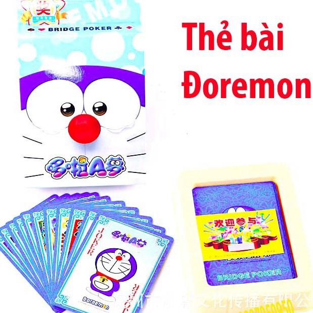 Bộ 54 lá bài doraemon loại tốt kéo búa bao