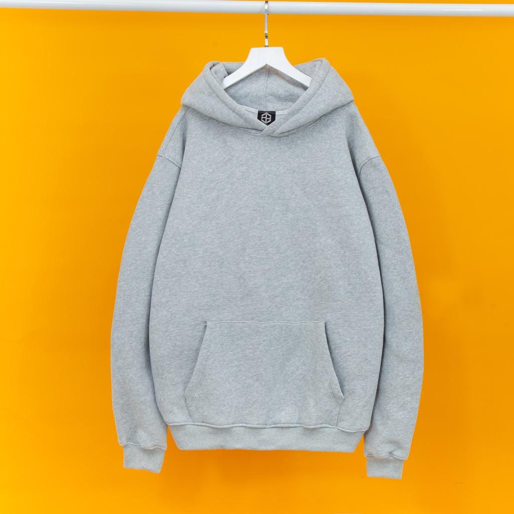 Áo Nỉ Hoodie trơn nỉ bông áo nỉ unisex nam nữ chất liệu nỉ bông dày dặn