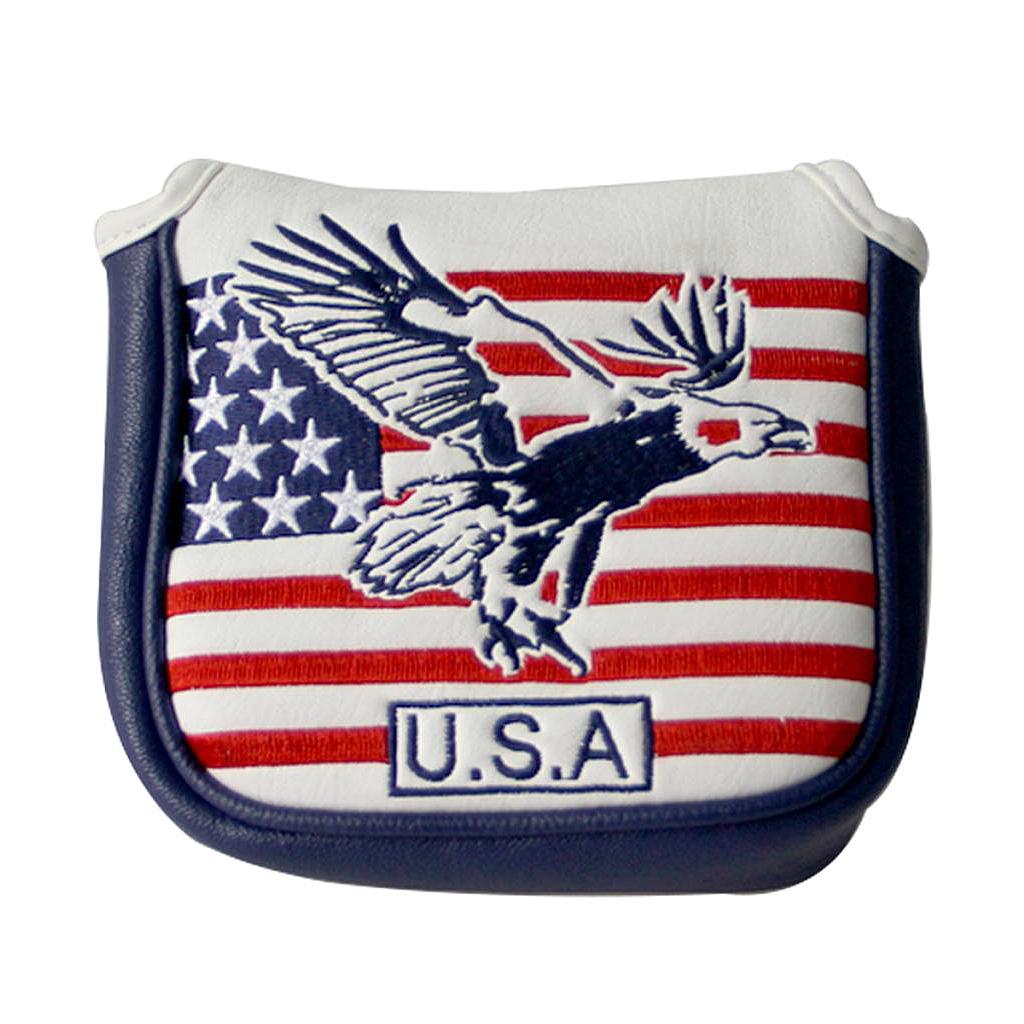Waterproof Golf Club Head Cover Square Golfer Headcover Center Putter Covers