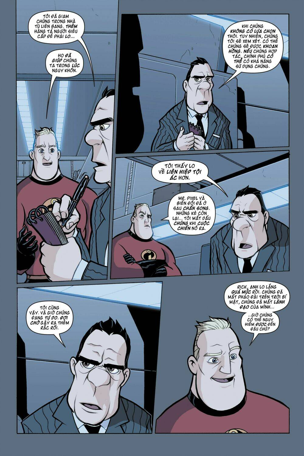 the incredibles | gia đình siêu nhân chapter 8 11
