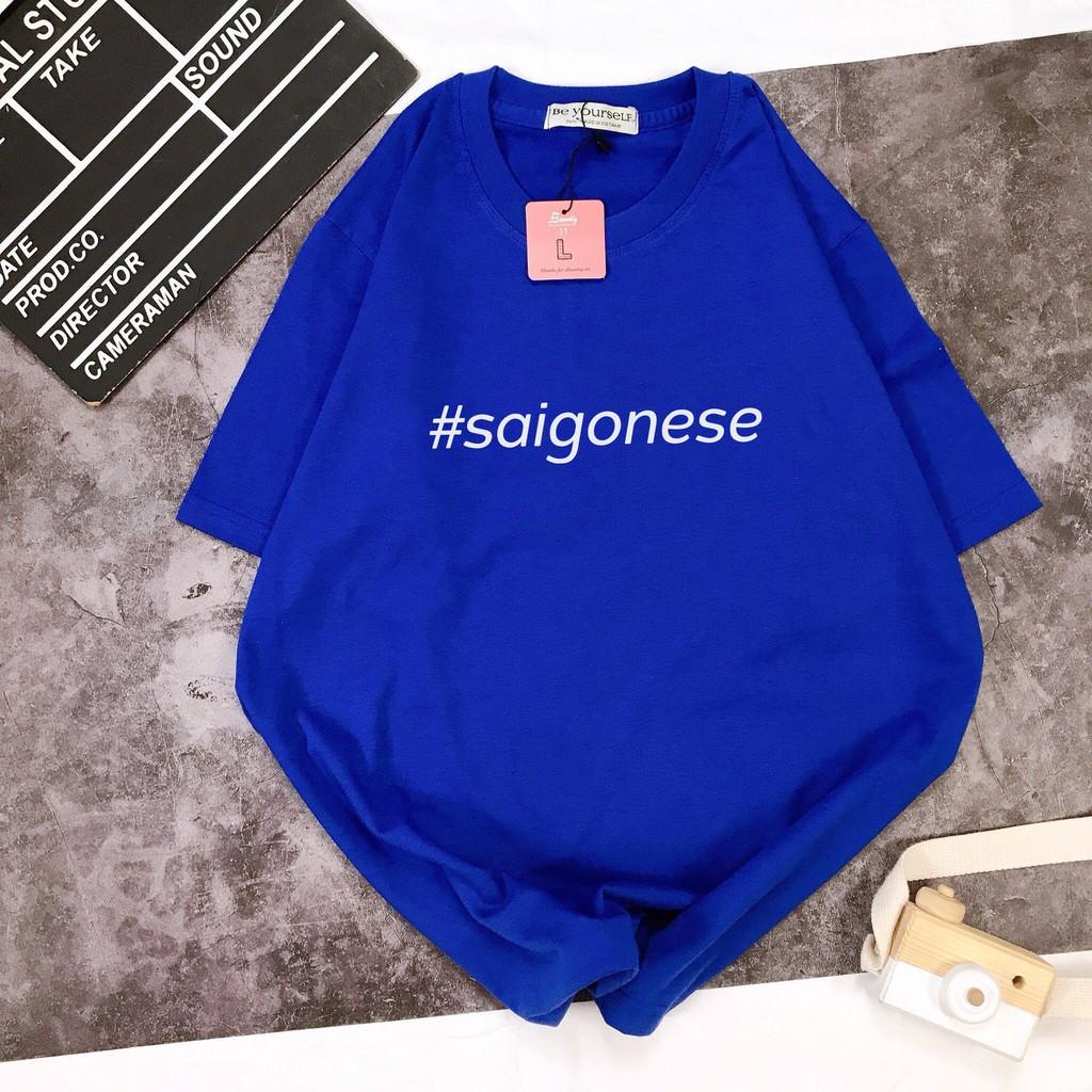 - Áo thun tay ngắn Be Yourself unisex size M L XL - #SAIGONESE