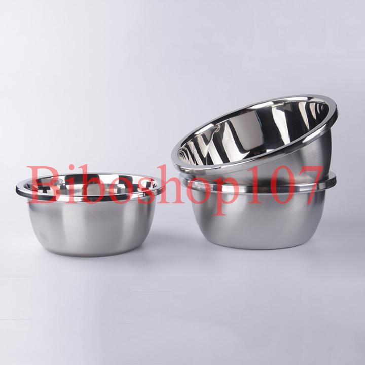 Tô trộn, âu trộn bột, đánh trứng inox (tùy chọn size)