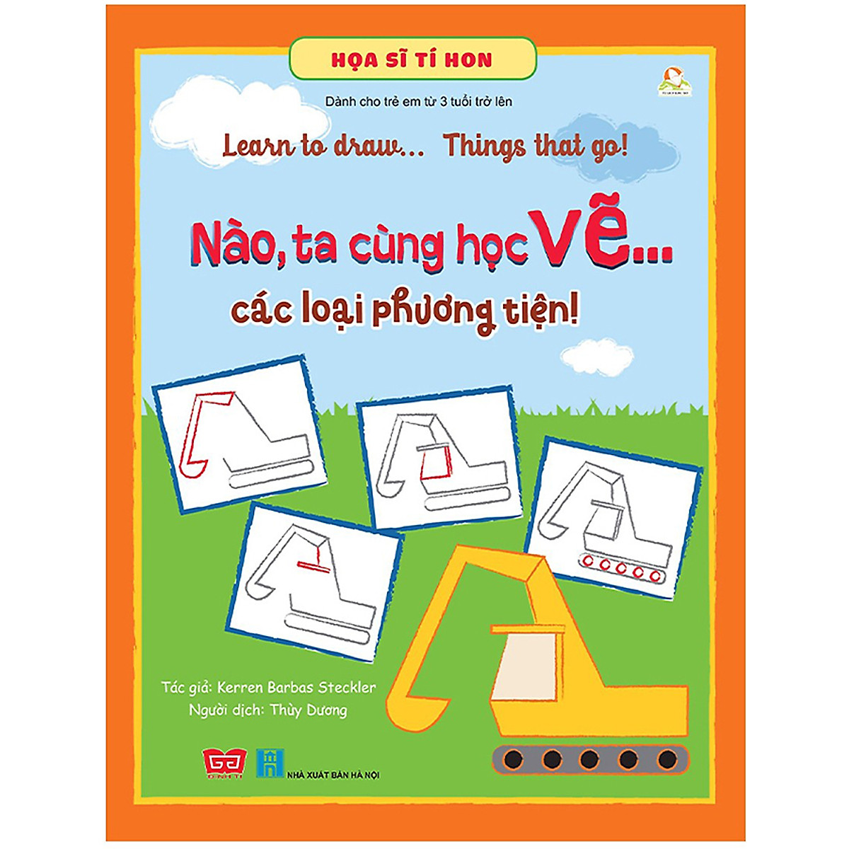 Combo Họa Sĩ Tí Hon - Learn To Draw (4 Cuốn): Princess Kingdom! - Nào, ta cùng học vẽ...vương quốc công chúa! + Ocean Wonders! - Nào, ta cùng học vẽ...đại dương diệu kỳ! + Dinosaurs! - Nào, ta cùng học vẽ...các loài khủng long! + Things that go! - Nào, ta