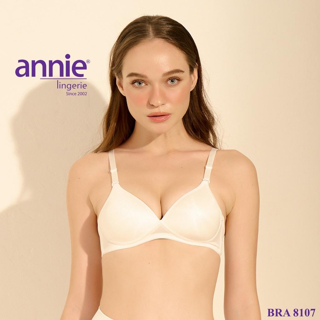 Áo Ngực annie Cao Cấp Không Gọng annie bra 8107 mút mỏng mềm mịn, ôm ngực, nâng ngực, thoáng mát, thoải mái, không cộm