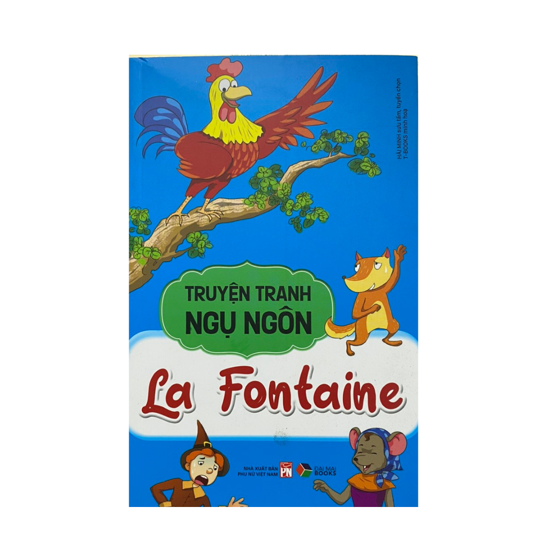 Truyện tranh ngụ ngôn La Fontaine -khổ nhỏ