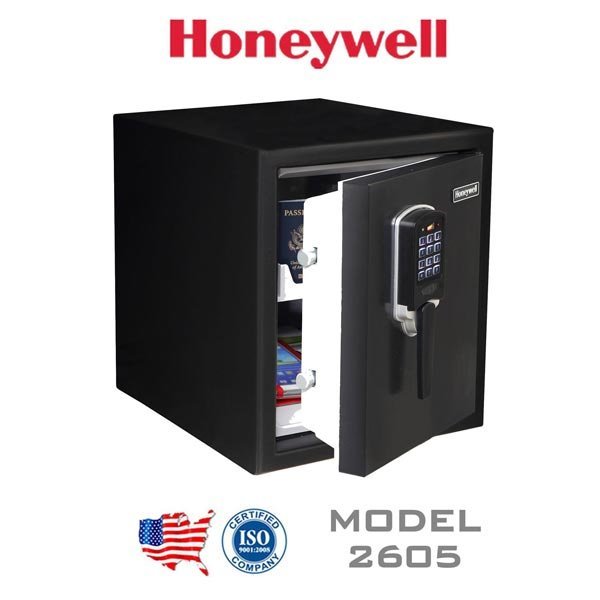 Két sắt chống cháy, chống nước Honeywell 2605 khoá điện tử - Chính hãng