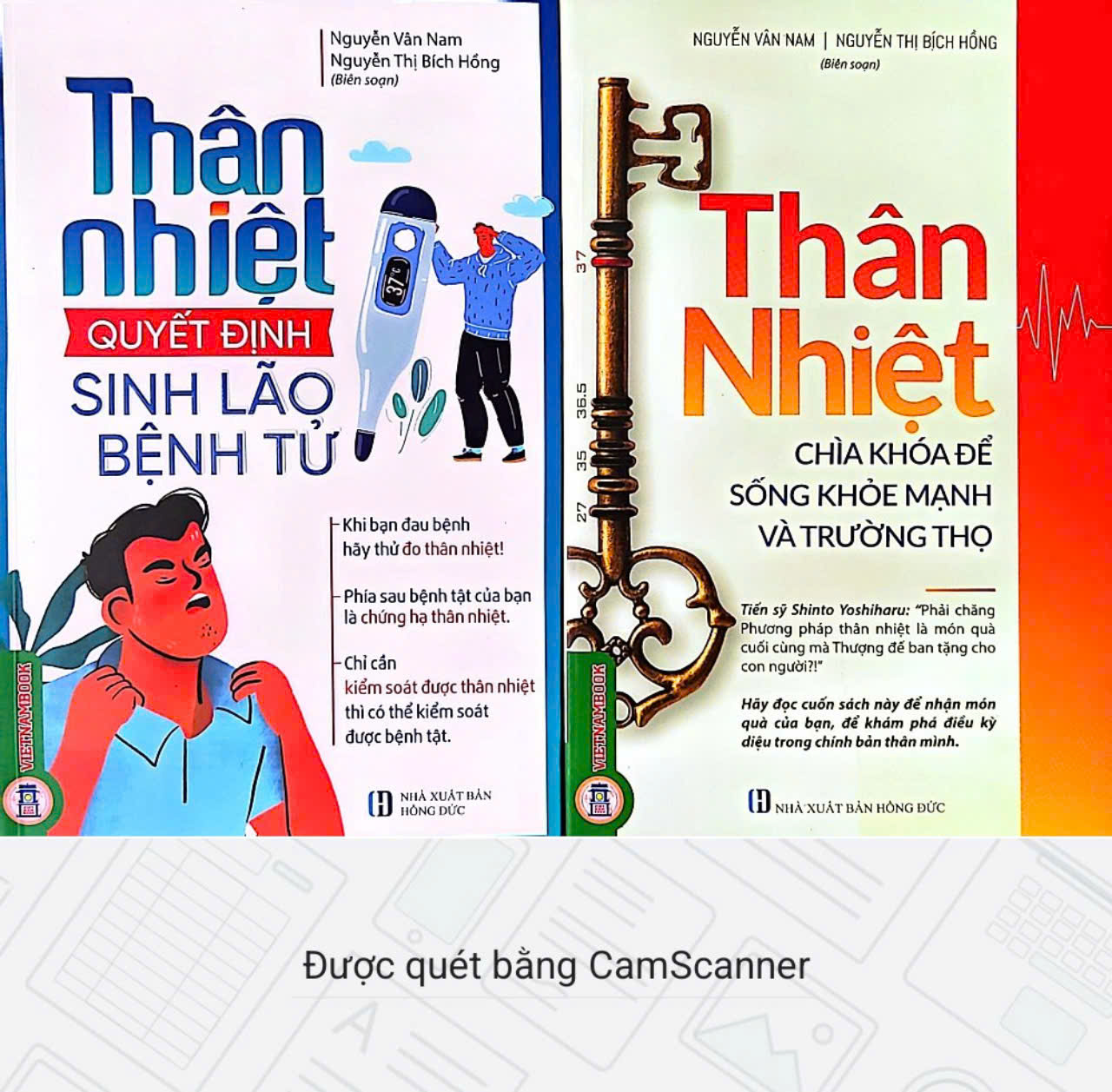 Combo Sách Thân nhiệt - Quyết định sinh lão bệnh tử và Chìa khóa để sống khỏe mạnh và trường thọ