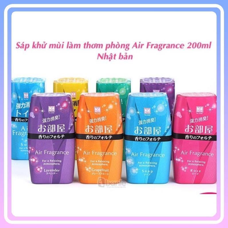 Sáp thơm phòng vệ sinh khử mùi Air fragrance Nhật Bản dạng nước đủ mùi 200ml