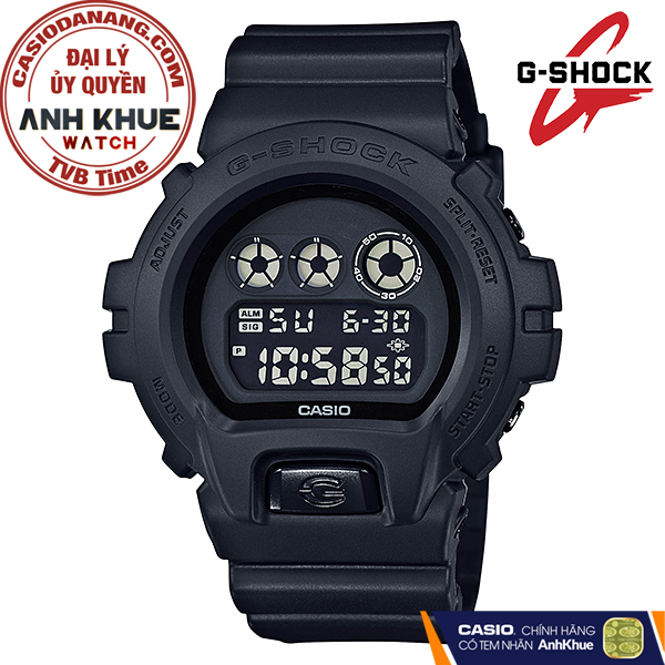 Đồng hồ nam dây nhựa Casio G-Shock chính hãng DW-6900BB-1DR