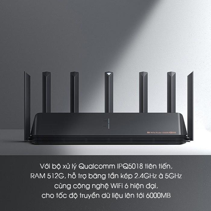 Router Wifi 6AIoT AX6000 7 Ăng ten chuẩn WIFI 6 Enhanced