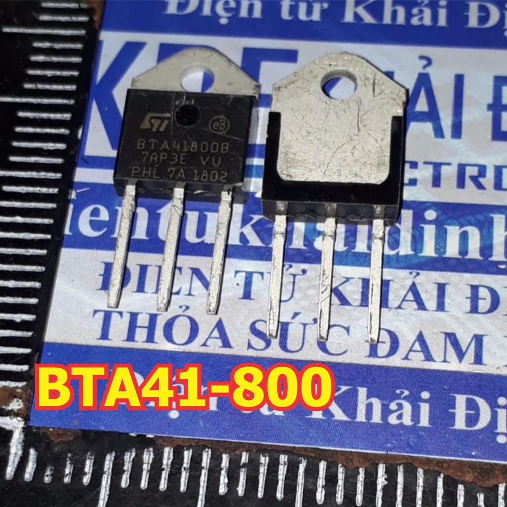 2 con BTA41-800B BTA41 41A/800V TO-3P TRIAC TO-3P kde1467