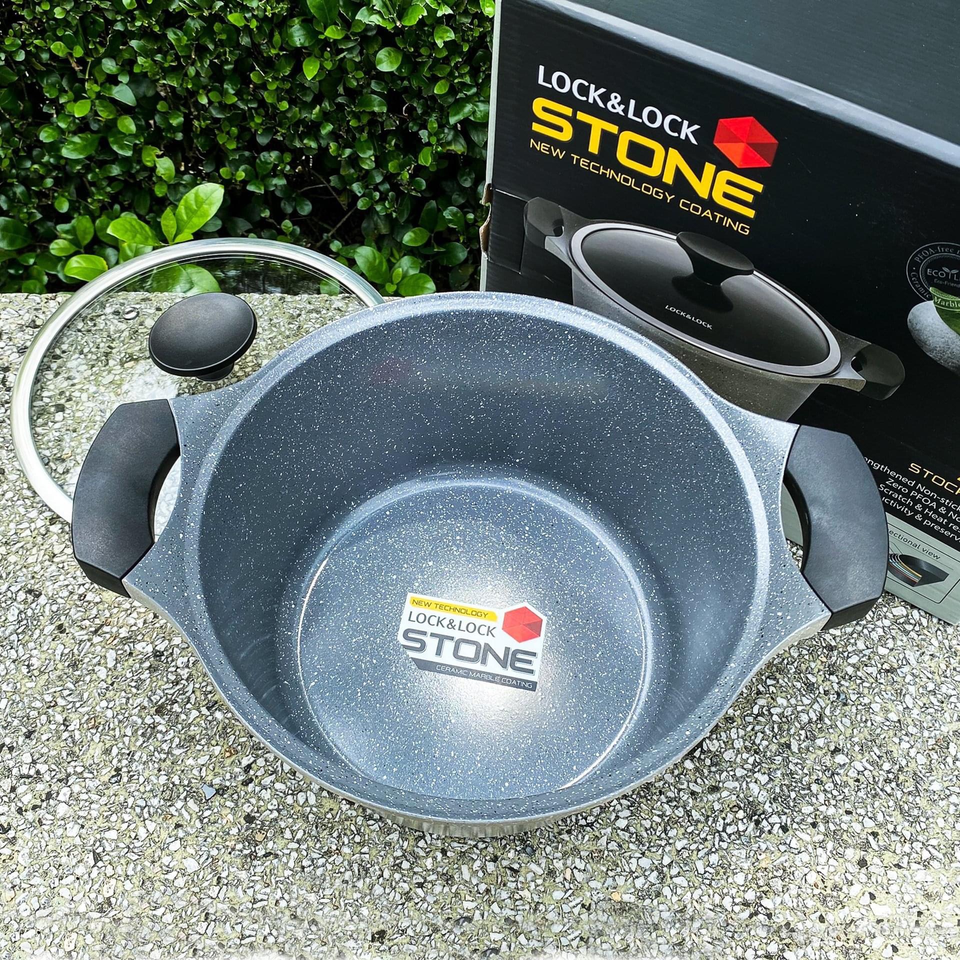Nồi Đá Stone 7 Lớp Cao Cấp 20cm LCA6202D