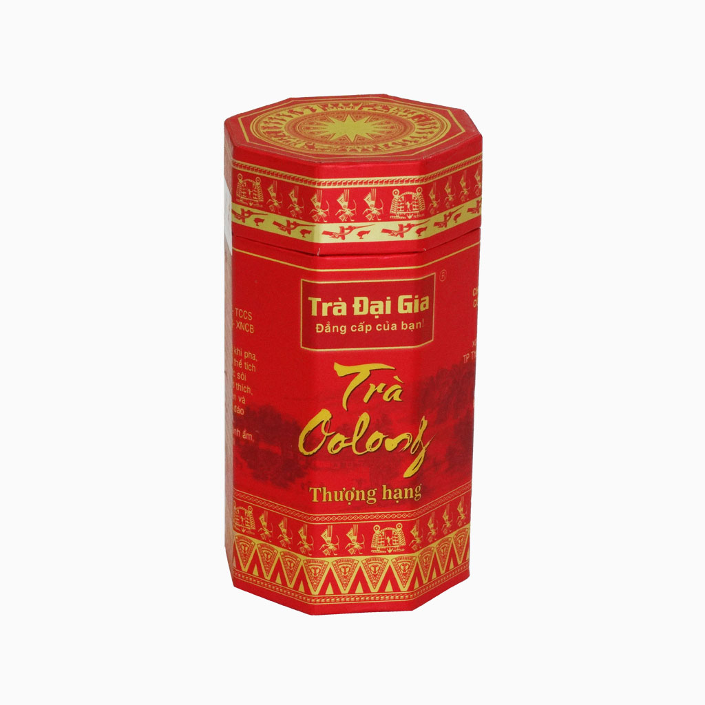 Trà Oolong Thượng Hạng hộp bát giác 150g - Trà Đại Gia