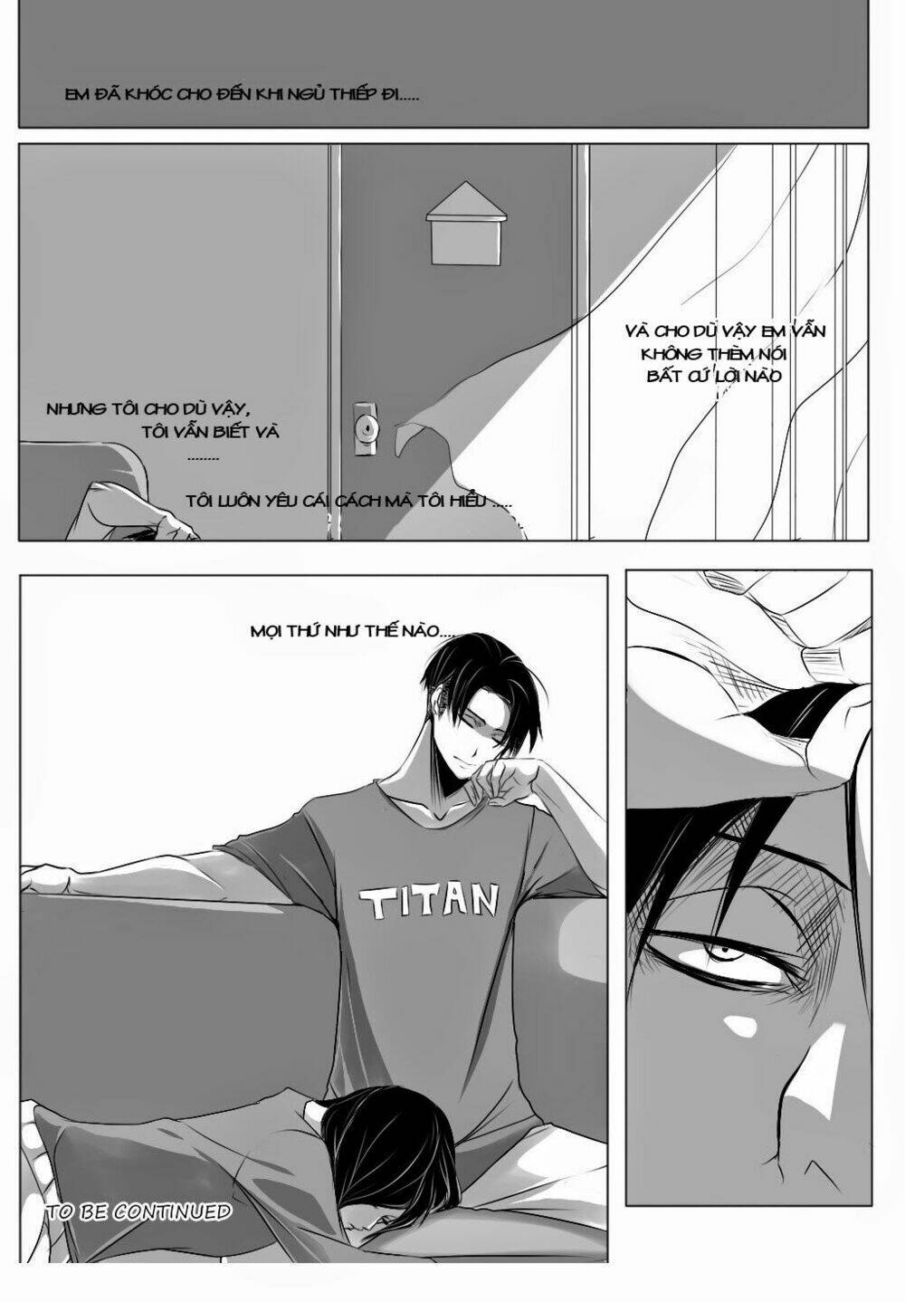 đại chiến titan - doujinshi về cuộc tình tay 4 chapter 4 9