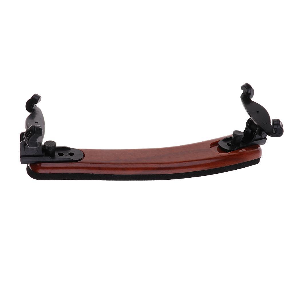 Wood Violin Shoulder Rest Foam Padding Support Violin Replacement 4/4-3/4