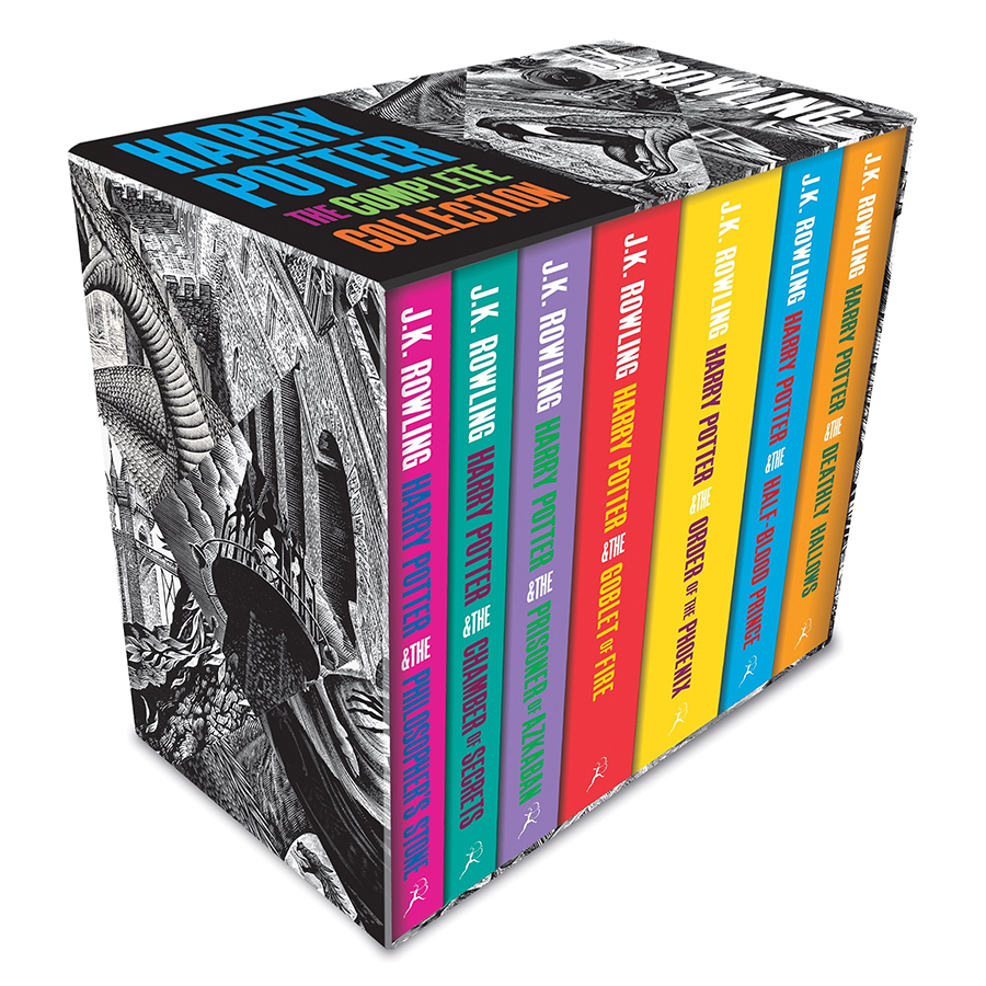 Harry Potter Boxed Set: The Complete Collection (Adult Paperback) (English Book)