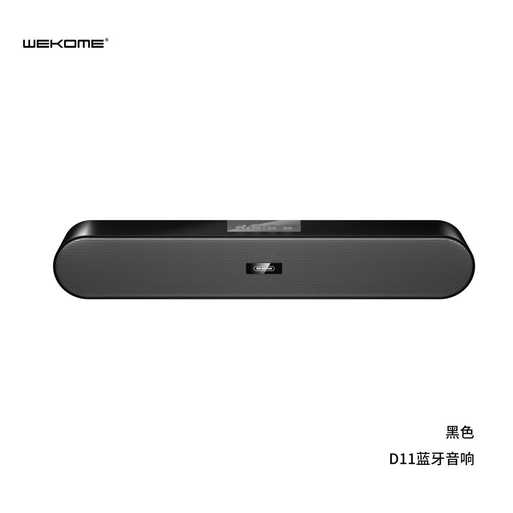 Loa bluetooth mini WEKOME D11 V5.0 hỗ trợ USB thẻ nhớ Jack 3.5 kết nối tivi máy tính - Hàng nhập khẩu