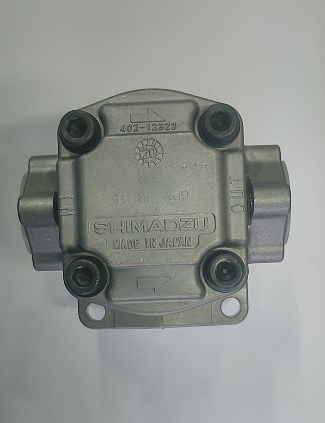 BƠM THỦY LỰC GPY-3R715 SHIMADZU JAPAN HYDRAULIC GEAR PUMP 20.6Mpa