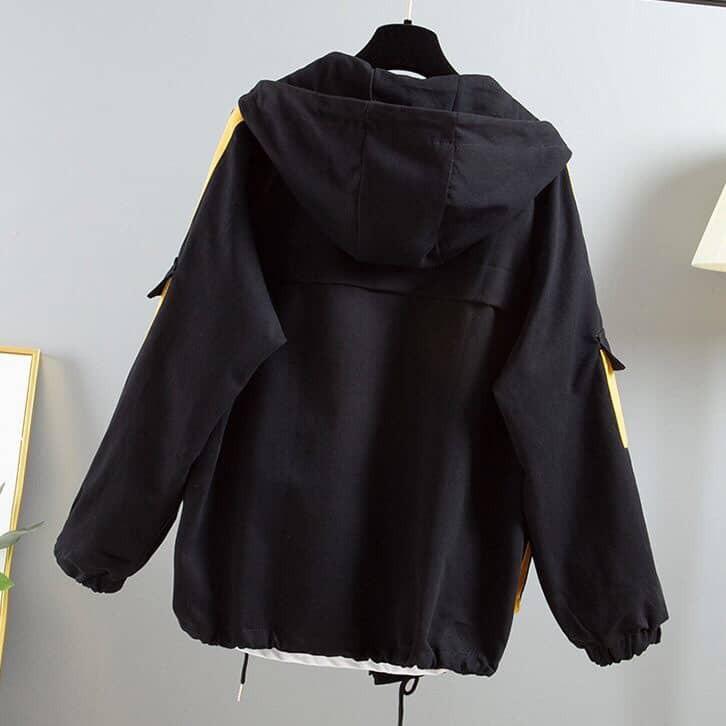 ÁO KHOÁC KAKI- ÁO BOMBER JACKET PHỐI 6 TÚI