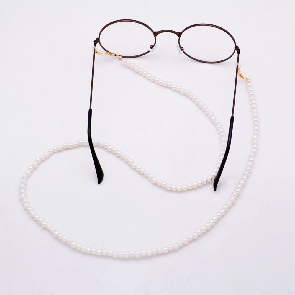 Dây đeo kính chuỗi ngọc trai sang chảnh ấn tượng dây đeo khẩu trang chống lạc tiện dụng đa năng