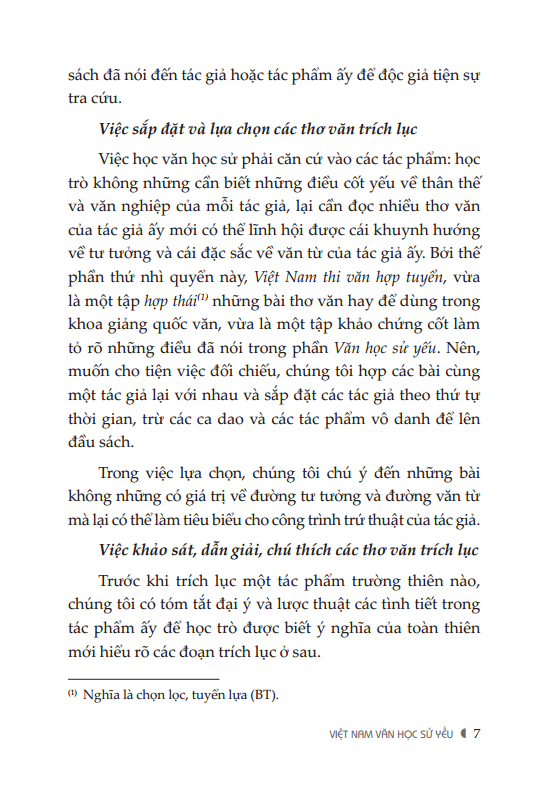 Sách Việt Nam Văn Học Sử Yếu (Bìa Mềm)