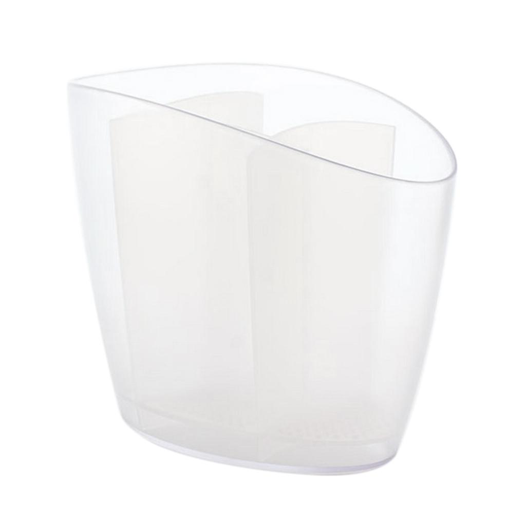 Kitchen Chopsticks Cutlery Holder Tableware Spatula Storage Basket White