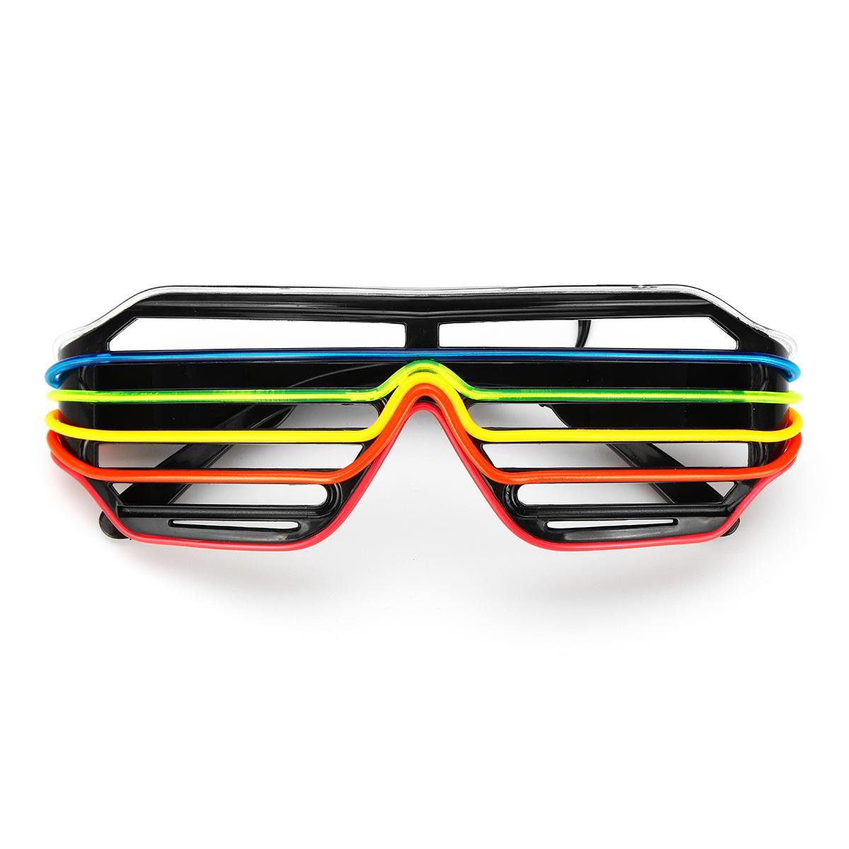 MẮT KÍNH ĐÈN PHÁT SÁNG NEON LED GLASSES - EL WIRE - NHIỀU MÀU