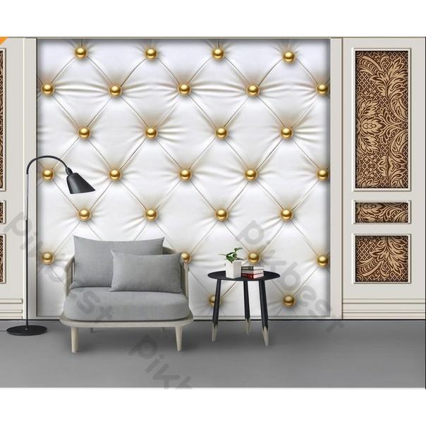 Tranh dán tường Phong cách tường Châu Âu hiện đại, Tranh dán tường 3d hiện đại MS1228135