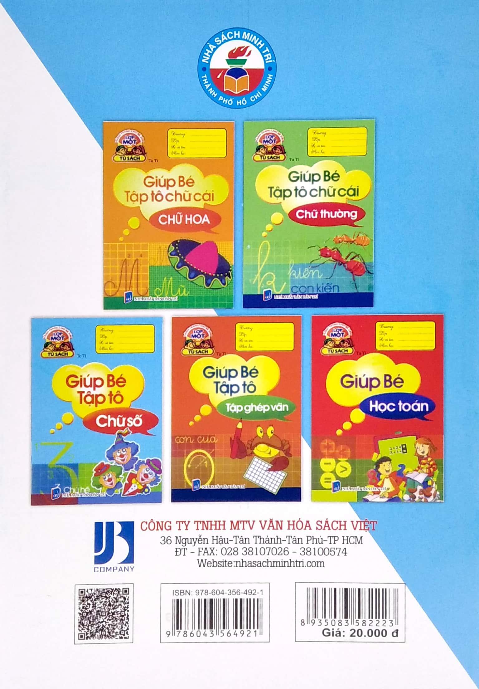 Hành Trang Cho Bé Vào Lớp 1 - Giúp Bé Tập Tô - Chữ Số