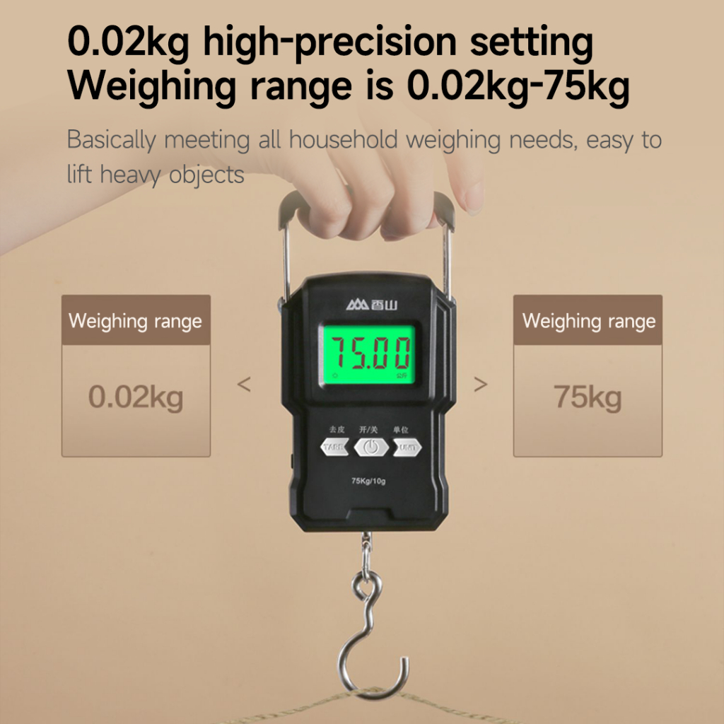 Cân Điện Tử Cầm Tay Xiaomi Youpin SENSSUN 0.02kg - 50kg