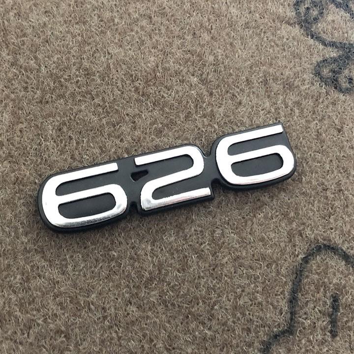 Tem Logo Chữ Nổi 626 Dành Cho Đuôi Xe Mazda - Đẹp