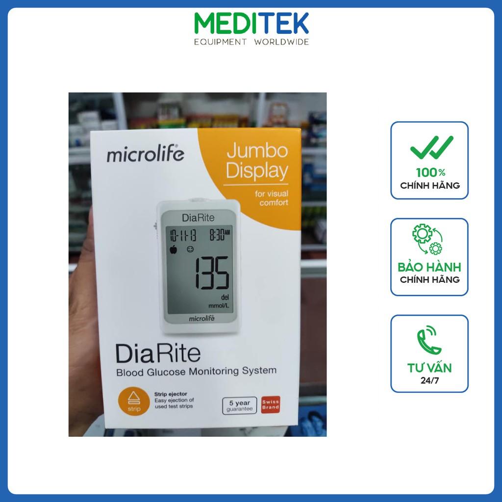 Máy Đo Đường Huyết Microlife DiaRite BMG không kèm hộp que test