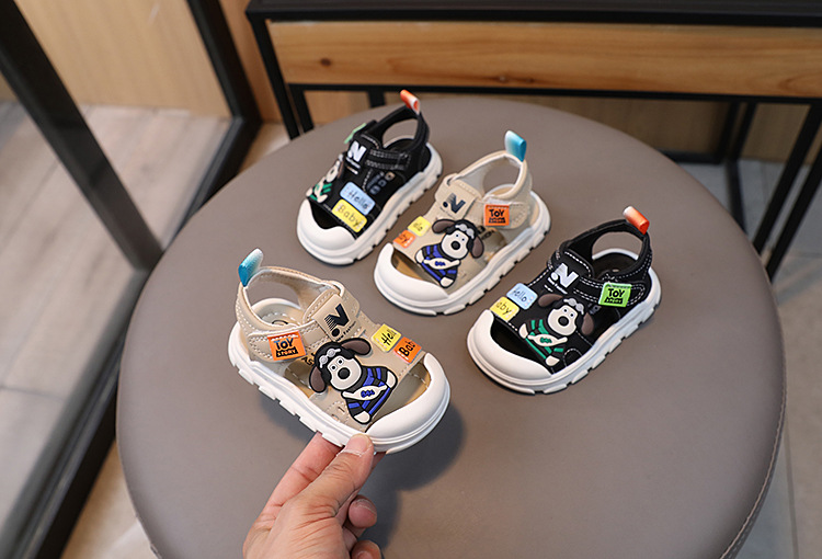 Giày Sandal quai hậu cho bé, giày tập đi siêu nhẹ, chống trơn trượt – GSD9102