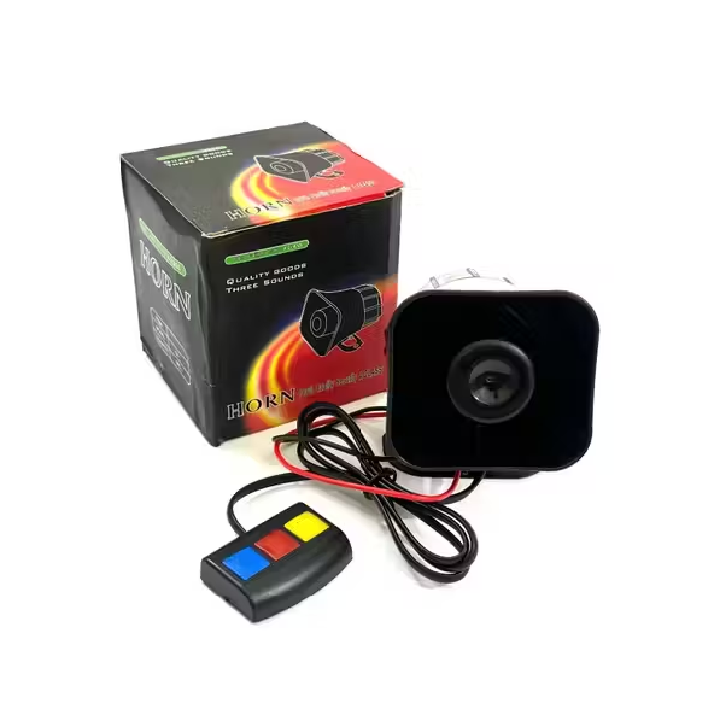 còi hú 3 chế độ âm thanh hay rất lớn sử dụng điện 12V lắp mọi loại xe