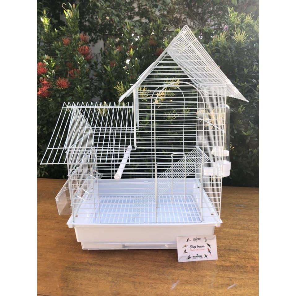 Lồng , chuồng mái nhà nhỏ mã 005 dùng nuôi yến hót, và các dòng chim nhỏ, vẹt nhỏ như lovebird, yến phụng, sóc