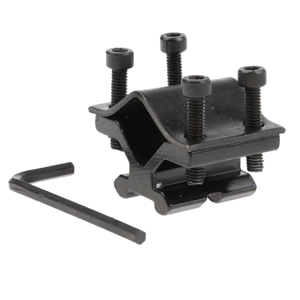 2x Universal Picatinny Weaver Mount Holder for Scope A Flashlight