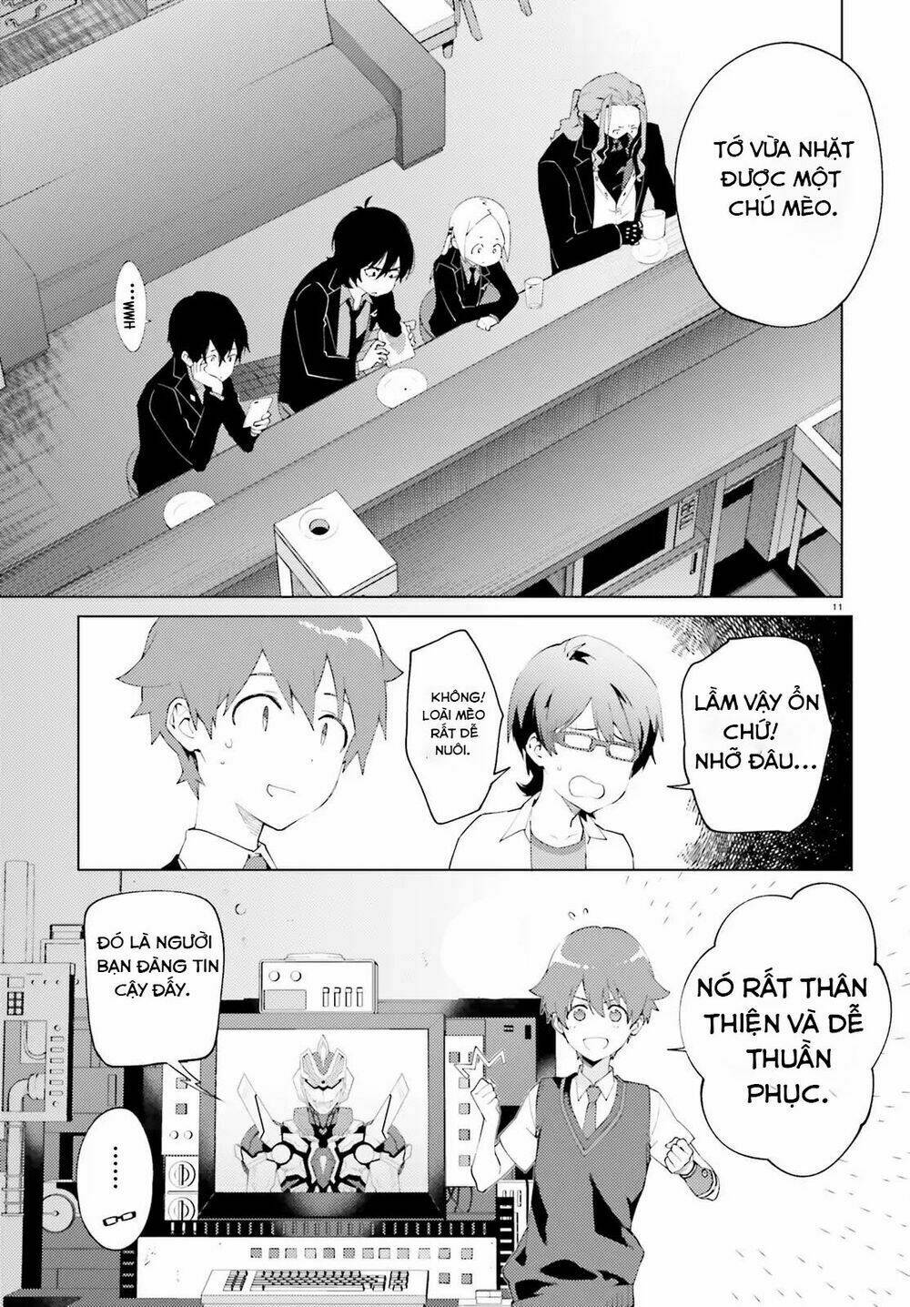 Ssss.gridman: Neon Genesis Junior High School Students Diary Chapter 1 - Trang 9