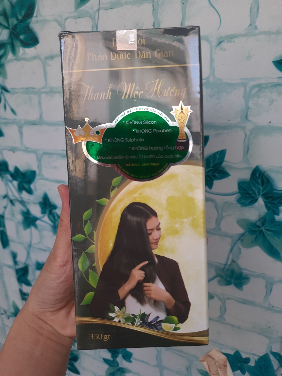 Combo 2 chai Dầu gội thảo dược Thanh Mộc Hương , Tặng Kèm Cột Tóc Tai Thỏ Màu Ngẫu Nhiên